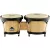 NINO Percussion NINO3NT-BK 6½" & 7½" fa bongó fekete