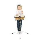 NINO Percussion NINO3NT-BK 6½" & 7½" fa bongó fekete