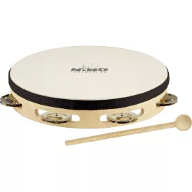 NINO Percussion NINO47 8" bőrös fa tamburin
