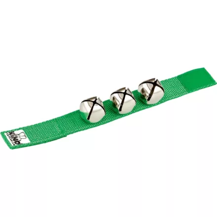 NINO Percussion NINO961GR csuklóra rögzíthető csengő - zöld