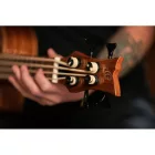 Ortega CAIMAN-BS-GB Elektro-akusztikus basszus ukulele, tokkal