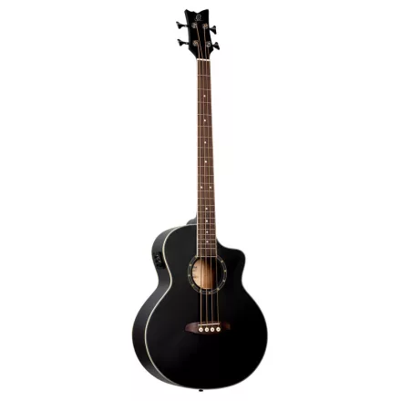 Ortega D7CE-SBK-4 Akusztikus basszusgitár