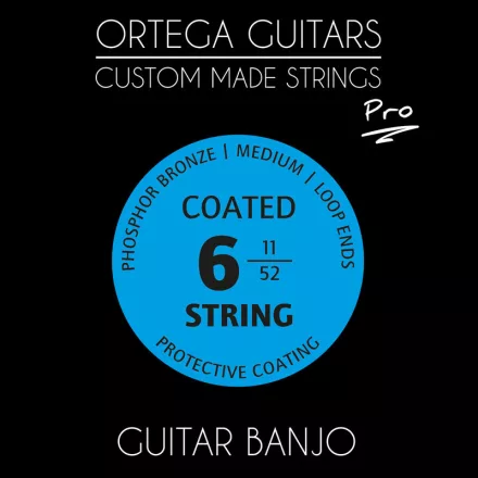 Ortega GBJP-6 Banjo húrkészlet, 6 húros