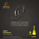 Ortega GLNY Guitarlele húrkészlet, 6 húros