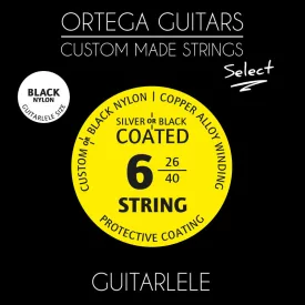Ortega GTLSBK Guitarlele húrkészlet
