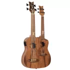 Ortega HYDRA-BSTE Dupla nyakú basszus ukulele, tokkal