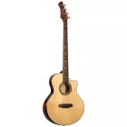 Ortega KTSM2-4 Ken Taylor Signature akusztikus basszusgitár, tokkal