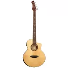 Ortega KTSM2-4 Ken Taylor Signature akusztikus basszusgitár, tokkal