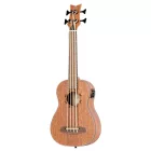 Ortega LIZZY-BS-GB-L Short scale basszus ukulele balkezes, tokkal