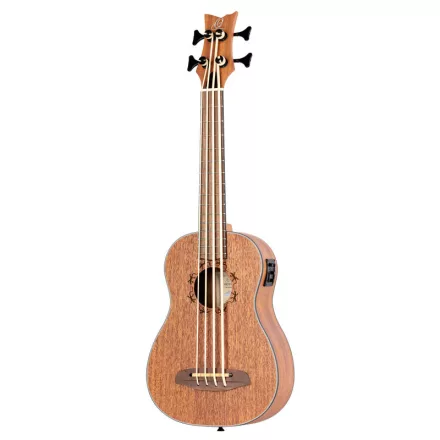 Ortega LIZZY-BS-GB-L Short scale basszus ukulele balkezes, tokkal