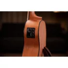 Ortega LIZZY-BS-GB-L Short scale basszus ukulele balkezes, tokkal