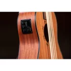 Ortega LIZZY-BSFL-GB Short scale bund nélküli basszus ukulele, tokkal