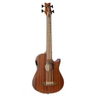 Ortega LIZZY-PRO Short scale bund nélküli basszus ukulele, tokkal