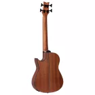 Ortega LIZZY-PRO Short scale bund nélküli basszus ukulele, tokkal