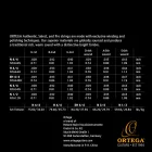 Ortega NYA12N klasszikus gitárhúr készlet, 1/2-es méret