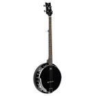 Ortega OBJ250-SBK Banjo, fekete, tokkal
