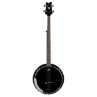 Ortega OBJ250-SBK Banjo, fekete, tokkal