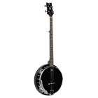 Ortega OBJ250-SBK Banjo, fekete, tokkal