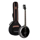 Ortega OBJ350/6-SBK Banjo, 6 húros, fekete