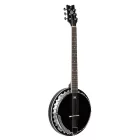 Ortega OBJ350/6-SBK Banjo, 6 húros, fekete