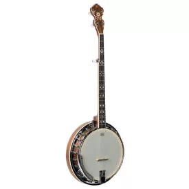 Ortega OBJ550W-SNT Banjo, tokkal