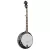 Ortega OBJ750-MA Banjo, lángolt juhar, tokkal