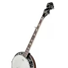 Ortega OBJ750-MA Banjo, lángolt juhar, tokkal