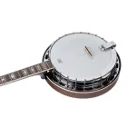 Ortega OBJ750-MA Banjo, lángolt juhar, tokkal