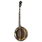Ortega OBJ850-MA Banjo, lángolt juhar, tokkal