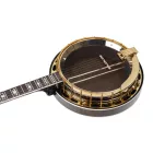 Ortega OBJ850-MA Banjo, lángolt juhar, tokkal