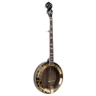 Ortega OBJ850-MA Banjo, lángolt juhar, tokkal