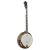 Ortega OBJ950-FMA Banjo, lángolt juhar, tokkal