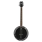 Ortega OBJE350/6-SBK Banjo 6 húros, fekete, tokkal