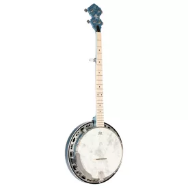 Ortega Falcon series banjo, kék, tokkal