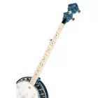 Ortega Falcon series banjo, kék, tokkal