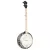 Ortega OBJE400TCO Banjo, fekete, tokkal