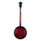 Ortega OBJE400TFR Banjo, piros, tokkal