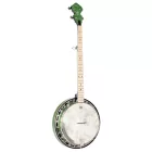 Ortega OBJE400TGR Banjo, zöld, tokkal