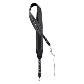 Ortega OBJSDLX-BK DeLuxe banjo bőrszíj, fekete