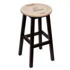 Ortega OBSW24 Fa bárszék 24"/61 cm, natúr/barna