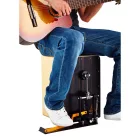 Ortega OCJP-GB Cajon pedál, narancs/fekete, tokkal