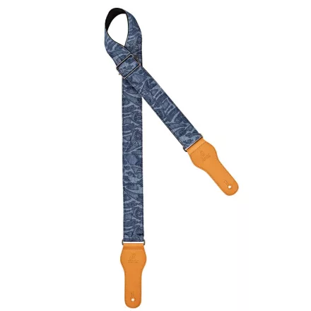 Ortega OCS-350 Gitár pánt, kék farmer
