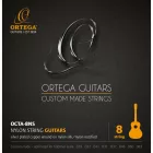 Ortega OCTA-8NS Klasszikus gitár húrkészlet, 8 húros