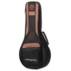 Ortega ONB-MA-L Gitár táska, balkezes mini travel, Pro sorozat, fekete/barna