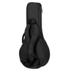 Ortega ONB-MA-L Gitár táska, balkezes mini travel, Pro sorozat, fekete/barna