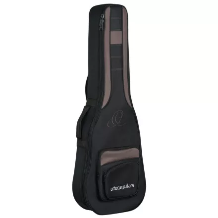 Ortega ONB-RRG30 Gitár táska, parlor rezonátoros, Pro sorozat, fekete/barna