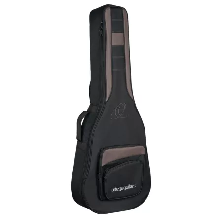 Ortega ONB-RRG40 Gitár táska, rezonátoros, Pro sorozat, fekete/barna