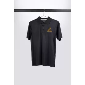 Ortega OPOLO-DLX-L Golfpóló, fekete, hímzett