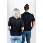 Ortega OPOLO-DLX-L Golfpóló, fekete, hímzett