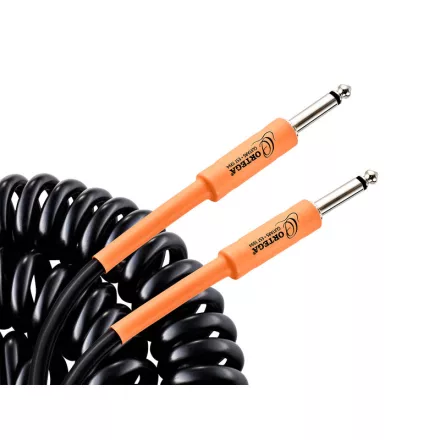 Ortega ORCCIS-30BK Retro hangszerkábel, 9 m